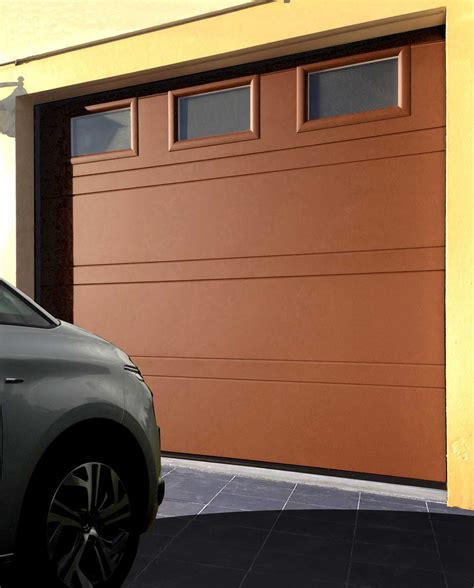 hublot porte de garage sectionnelle